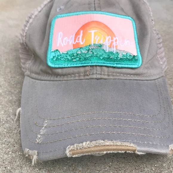 Judith March “Road Trippin” Distressed Hat - Picture 5 of 8